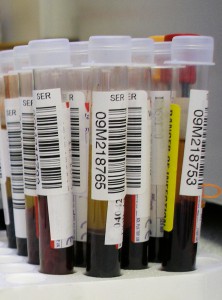 Collection of blood samples