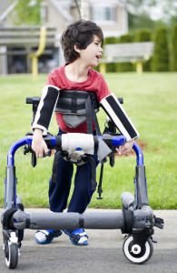 boy with cerebral palsy